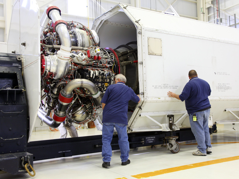 Illustration for article titled NASA's RS-25D space shuttle engines are downright incredible to behold